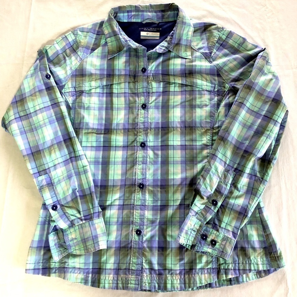 Columbia Omni -Shade Sun Protection. Women’s Size Large.